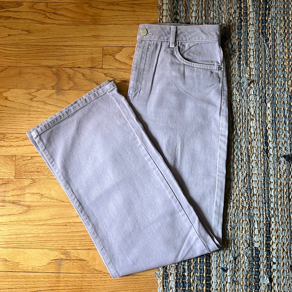 Garage Clothing Lavender Wide Leg Jean